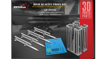 Ракета авиационная AIM-120C AMRAAM класса "воздух-воздух" - RESARM 48-01056 1/48