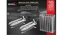 Бомба авиационная ФАБ-500 М-62 с УМПК-ПД - RESARM 48-01057 1/48