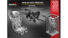 Кресло катапультное КМ-1М - RESARM 48-04015 1/48
