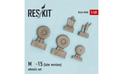 М+Г-15. Колеса шасси - RESKIT RS48-0080 1/48
