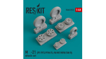 М+Г-21ПФ/ПФС/ПФМ/ФЛ/М/МФ/МФН/СМ/Р. Колеса шасси - RESKIT RS48-0122 1/48