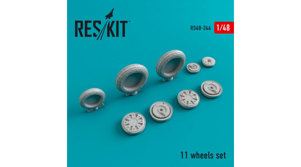 Перехвачик КБ Сухого Тип 11, Fishpot-C. Колеса шасси - 1/48 RESKIT RS48-0246 Перехвачик КБ Сухого Тип 11, Fishpot-C. Колеса шасси - 1/48 RESKIT RS48-0246