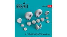 М+Г-23М/МС/МФ/С/УБ. Колеса шасси - RESKIT RS48-0254 1/48