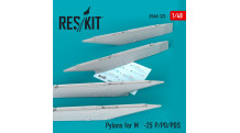 М+Г-25П/ПД/ПДС. Пилоны - RESKIT RS48-0325 1/48