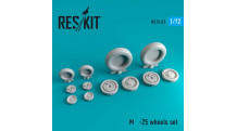 М+Г-25. Колеса шасси - RESKIT RS72-0057 1/72