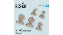 М+Г-15. Колеса шасси - RESKIT RS72-0080 1/72