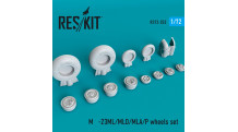 М+Г-23МЛ/МЛА/МЛД/П. Колеса шасси - RESKIT RS72-0253 1/72