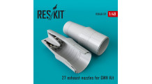 Истребитель КБ Сухого Тип 27. Сопла (GREAT WALL HOBBY) - RESKIT RSU48-0059 1/48