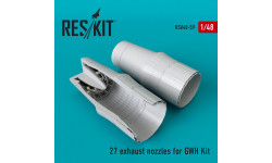 Истребитель КБ Сухого Тип 27. Сопла (GREAT WALL HOBBY) - RESKIT RSU48-0059 1/48 Истребитель КБ Сухого Тип 27. Сопла (GREAT WALL HOBBY) - RESKIT RSU48-0059 1/48