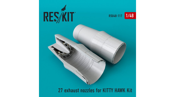 Истребитель КБ Сухого Тип 27. Конверсионный набор (KITTY HAWK) - 1/48 RESKIT RSU48-0117