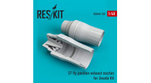 Истребитель КБ Сухого Тип 57. Сопла (ЗВЕЗДА) - RESKIT RSU48-0132 1/48