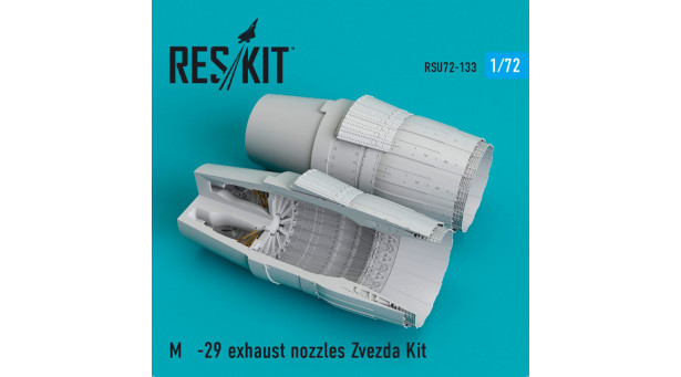 М+Г-29. Конверсионный набор (ЗВЕЗДА) - 1/72 RESKIT RSU72-0133