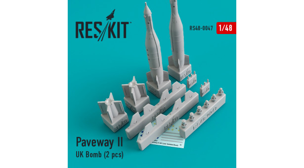 Бомба авиационная GBU-12 Paveway II - 1/48 RESKIT RS48-0047