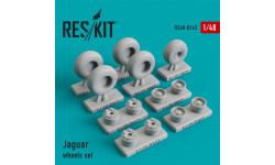 Jaguar SEPECAT. Колеса шасси - RESKIT RS48-0163 1/48 Jaguar SEPECAT. Колеса шасси - RESKIT RS48-0163 1/48