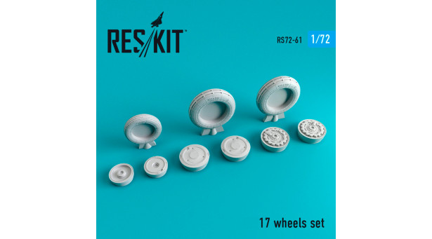 Истребитель-бомбардировщик КБ Сухого Тип 17, Fitter. Колеса шасси - 1/72 RESKIT RS72-0061 Истребитель-бомбардировщик КБ Сухого Тип 17, Fitter. Колеса шасси - 1/72 RESKIT RS72-0061