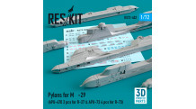 М+Г-29. Пилоны - RESKIT RS72-0402 1/72