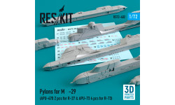 М+Г-29. Пилоны - RESKIT RS72-0402 1/72