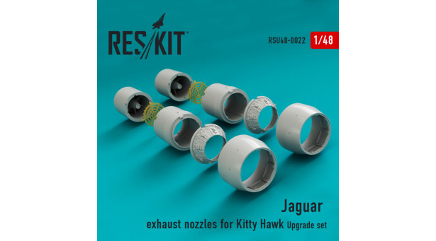 Jaguar SEPECAT. Сопла (KITTY HAWK) - 1/48 RESKIT RSU48-0023 Jaguar SEPECAT. Сопла (KITTY HAWK) - 1/48 RESKIT RSU48-0023