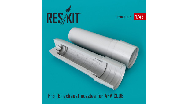 F-5E Northrop, Tiger II. Сопла (AFV CLUB) - 1/48 RESKIT RSU48-0115 F-5E Northrop, Tiger II. Сопла (AFV CLUB) - 1/48 RESKIT RSU48-0115