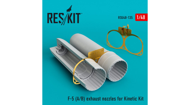 F-5A/B Northrop, Freedom Fighter. Сопла (KINETIC) - 1/48 RESKIT RSU48-0135