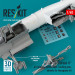 A-7E Ling-Temco-Vought, Corsair II. Конверсионный набор (HASEGAWA) - 1/48 RESKIT RSU48-0316. Конверсионный набор. A-7E Ling-Temco-Vought, Corsair II. Конверсионный набор (HASEGAWA) - 1/48 RESKIT RSU48-0316. Конверсионный набор.