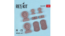 М+Г-25. Колеса шасси - RESKIT RS48-0057 1/48
