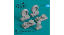 М+Г-21бис/МТ/СМТ/21-93. Колеса шасси - RESKIT RS72-0123 1/72
