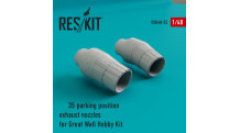 Истребитель КБ Сухого Тип 35С. Сопла (G. W. H.) - RESKIT RSU48-0055 1/48
