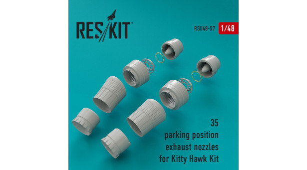 Истребитель КБ Сухого Тип 35С. Конверсионный набор (KITTY HAWK) - 1/48 RESKIT RSU48-0057