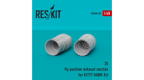 Истребитель КБ Сухого Тип 35С. Конверсионный набор (KITTY HAWK) - 1/48 RESKIT RSU48-0058