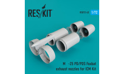 М+Г-25П/ПД/ПДС. Сопла (ICM) - RESKIT RSU72-0043 1/72