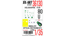 Специальная оптика для ОБТ Тип 80У (RYEFIELD MODEL) - SX-ART 36130 1/35
