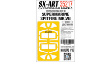 Маски для Spitfire Mk Vb Supermarine (BORDER MODEL) - SX-ART 35217 1/35