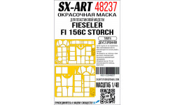 Маски для Fi 156C Fieseler, Storch (TAMIYA) - SX-ART 48237 1/48
