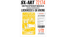 Маски для S-3A Viking, Lockheed (HASEGAWA) - SX-ART 72174 1/72