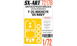 Маски для T-2C North American, Buckeye (WOLFPACK DESIGN) - SX-ART 72178 1/72