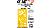 Маски для М+Г-19П/ПМ (CLEAR PROP) - SX-ART 72188 1/72
