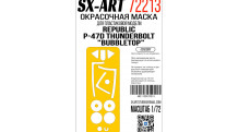 Маски для P-47D Republic, Thunderbolt (ACADEMY) - SX-ART 72213 1/72