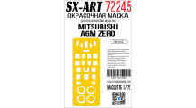 Маски для A6M Mitsubishi (FINE MOLDS) - SX-ART 72245 1/72