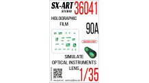 Специальная оптика для ОБТ Тип 90А (AMUSING HOBBY) - SX-ART 36041 1/35