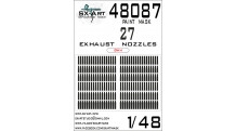 Маски для истребителя КБ Сухого Тип 27 (GREAT WALL HOBBY) - SX-ART 48087 1/48