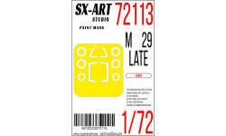 Маски для М+Г-29 (9-12) (GREAT WALL HOBBY) - SX-ART 72113 1/72 Маски для М+Г-29 (9-12) (GREAT WALL HOBBY) - SX-ART 72113 1/72