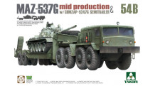 Танк средний Тип 54Б / МАЗ-537Г (КЗКТ) / ЧМЗАП-5247Г - TAKOM 5013 1/72