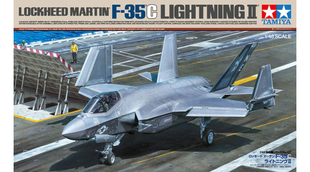 F-35C Lockheed Martin, Lightning II - 1/48 TAMIYA 61127