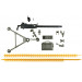 M1919A4 Browning .30 Caliber Medium Machine Gun - 1/12 TOMYTEC LD051