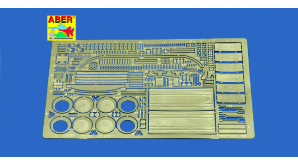 Фототравление для ИС-3 (TAMIYA) - 1/35 ABER 35035. Набор афтермаркета