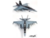 F/A-18F Boeing, McDonnell Douglas, Super Hornet - ACADEMY 12577 1/72