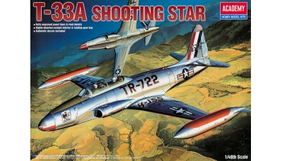 T-33A Lockheed, Shooting Star - ACADEMY 12284 1/48