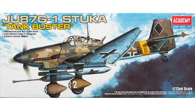 Ju 87G-1 Junkers, Stuka - ACADEMY 12450 1/72