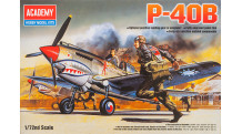 P-40B Curtiss, Warhawk, Tomahawk IIA - ACADEMY 12456 1/72